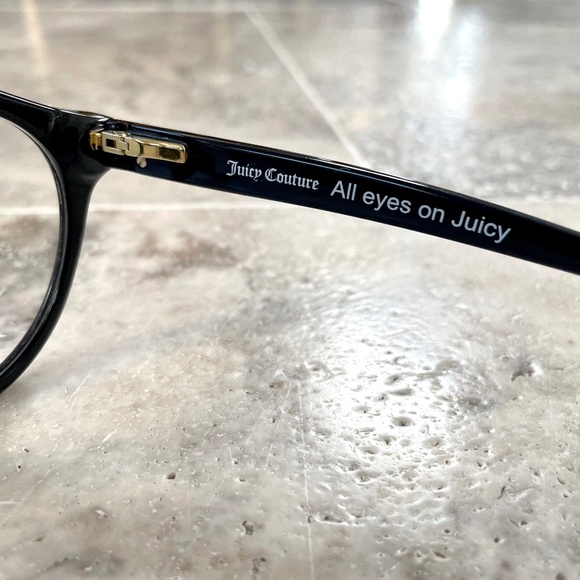 Juicy Couture Black + Gold Glasses (Includes Original Case + Cleaning Cloth) - Picture 9 of 16